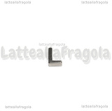 Spaziatore Lettera L in Acciaio Inox 9.5x6.5x3mm