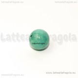 Perla in Giada Malese verde 12mm