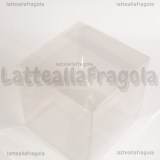 Scatola in PVC trasparente 12x12x12cm