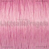 1 Metro di Cotone cerato Rosa 1mm