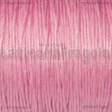 1 Metro di Cotone cerato Rosa 1mm