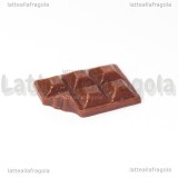 Tavoletta di cioccolata in acrilico 17x12.50mm