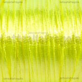 5 Metri (1 spoletta) di Coda di Topo Verde fluo 1mm