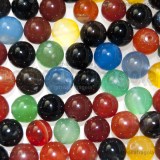 5 Perle in Agata colori misti 8mm