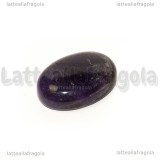 Cabochon in Ametista 25x18mm