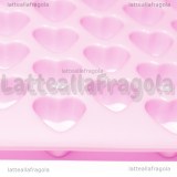 Stampo Cuori in silicone 182x108x12mm