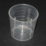 Bicchiere in Plastica graduato 3.9x3.6cm capacità 30ml 