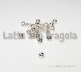 Perla filigranata Silver Plated 4mm