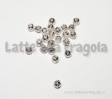 Perla filigranata Silver Plated 4mm